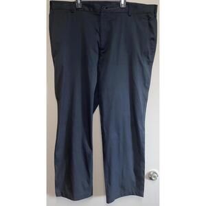 Nike Golf Dri-Fit Mens Black Pants 40x32 Polyester & Spandex Comfortable Fit